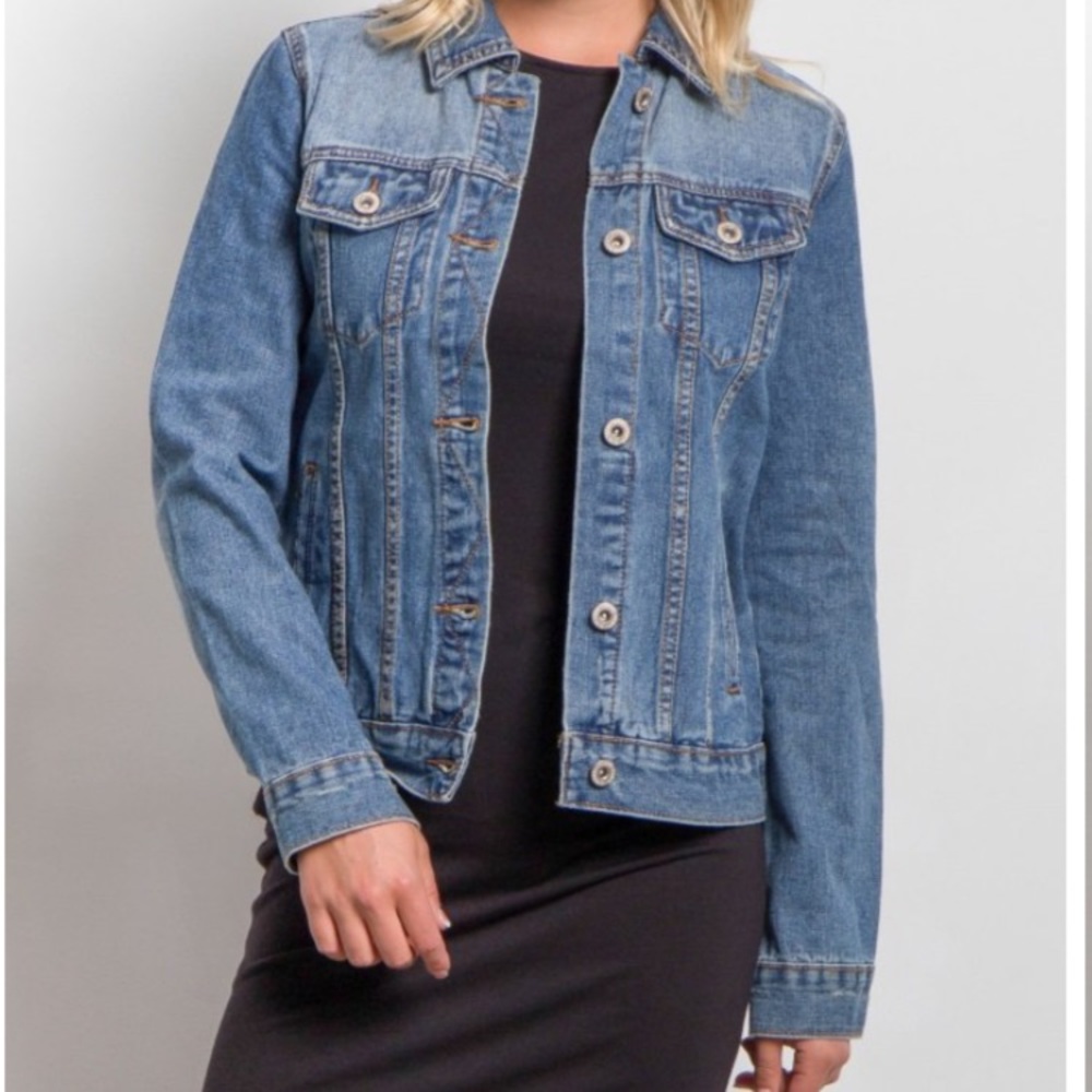 Perfect Navy Blue Denim Jacket